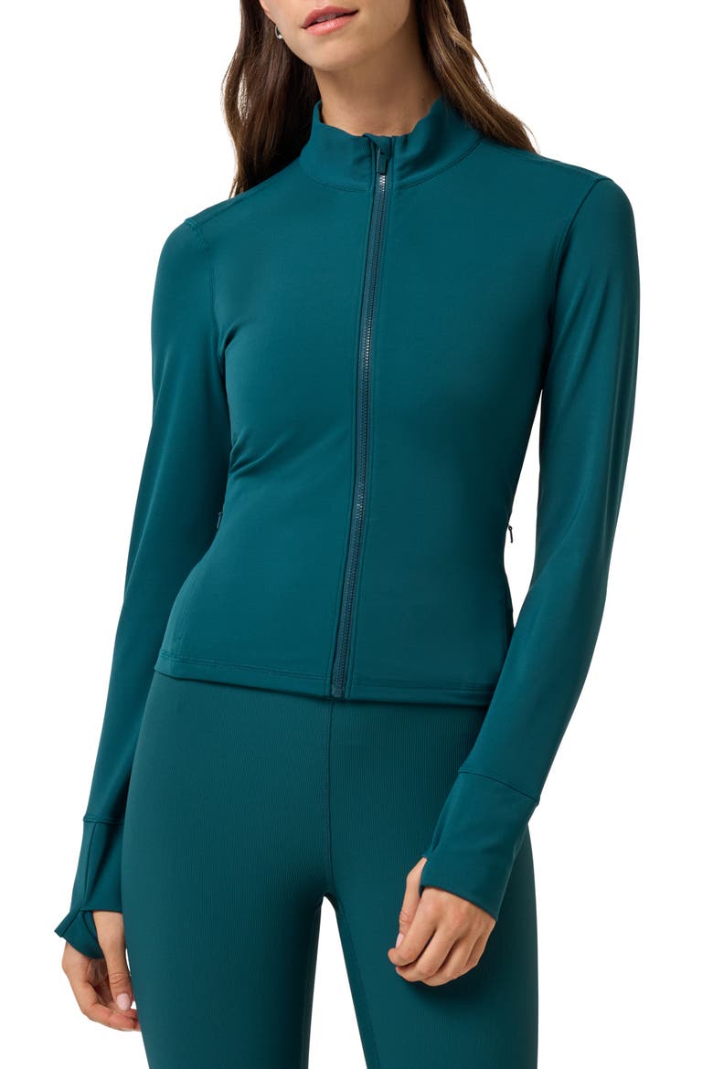 Moveknit Full Zip 3.0 Jacket, Main, color, DARK SEA