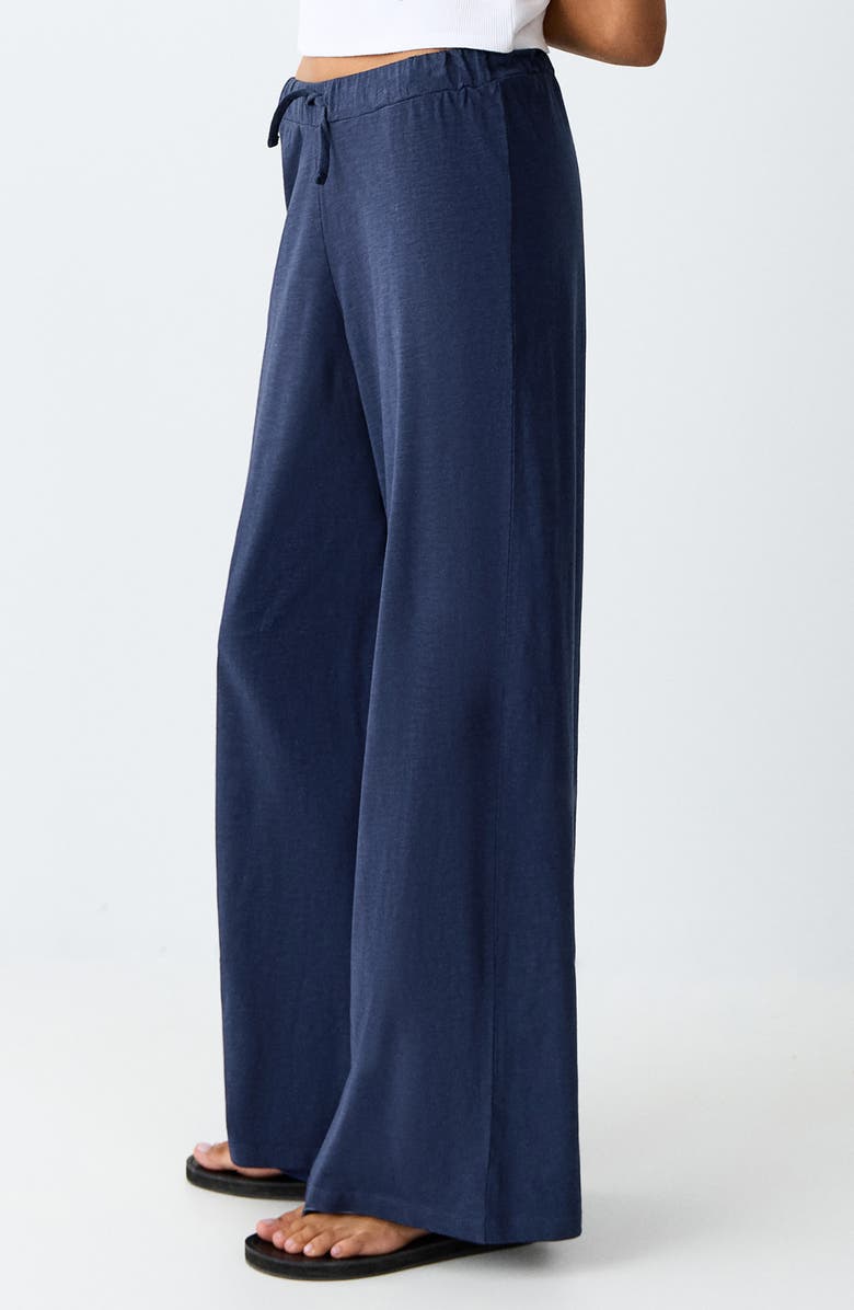MANGO TEEN <p>Kids' Straight Leg Cotton Jersey Trousers</p>, Alternate, color,