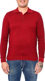 VELLAPAIS Torreno Long Sleeve Polo