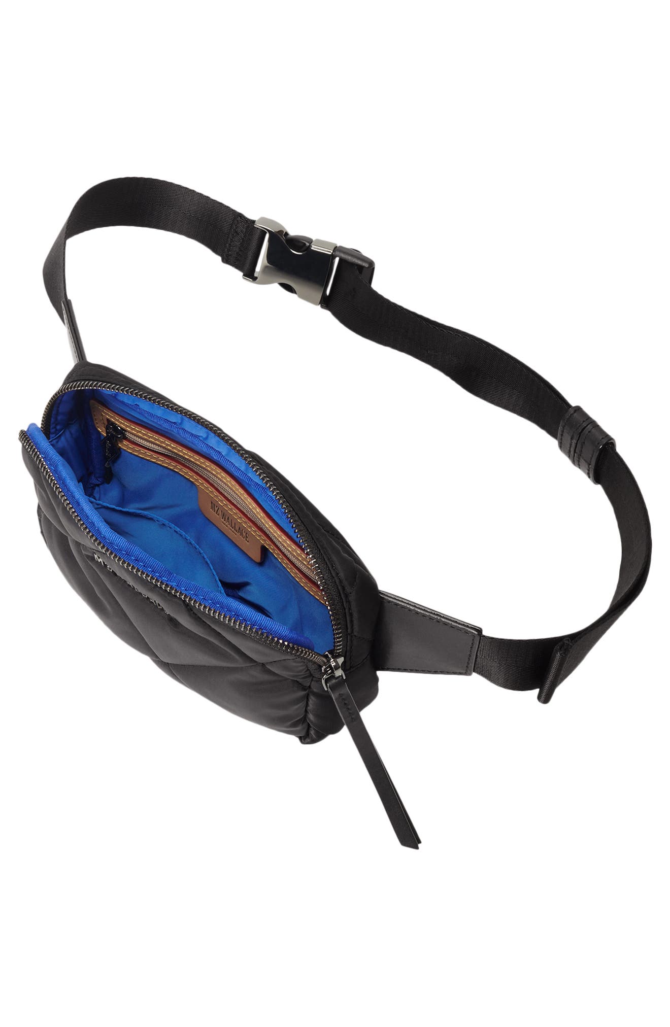 MZ Wallace Madison Quilted Belt Bag, Alternate, color, 