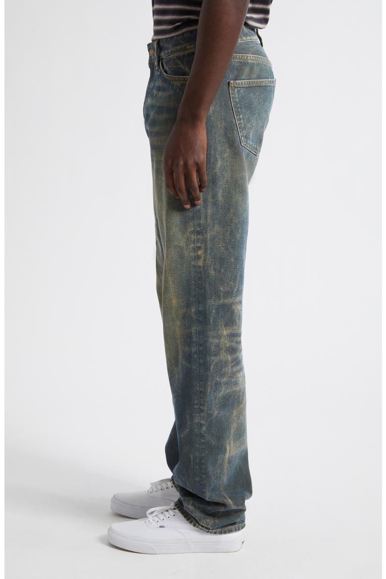 Lars Organic Cotton Straight Leg Jeans, Alternate, color, ACID FOREST