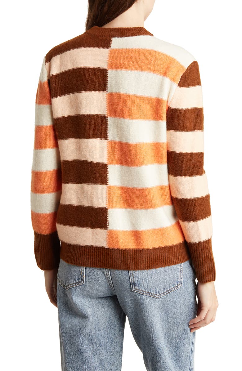 Roxy Jungle Groove Stripe Sweater, Alternate, color, 
