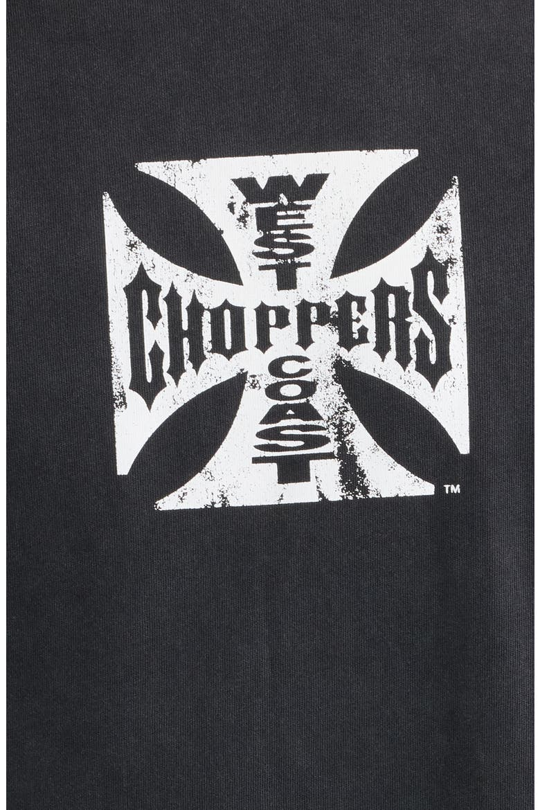 WCC Custom Built Graphic T-Shirt, Alternate, color, BLACK WASH