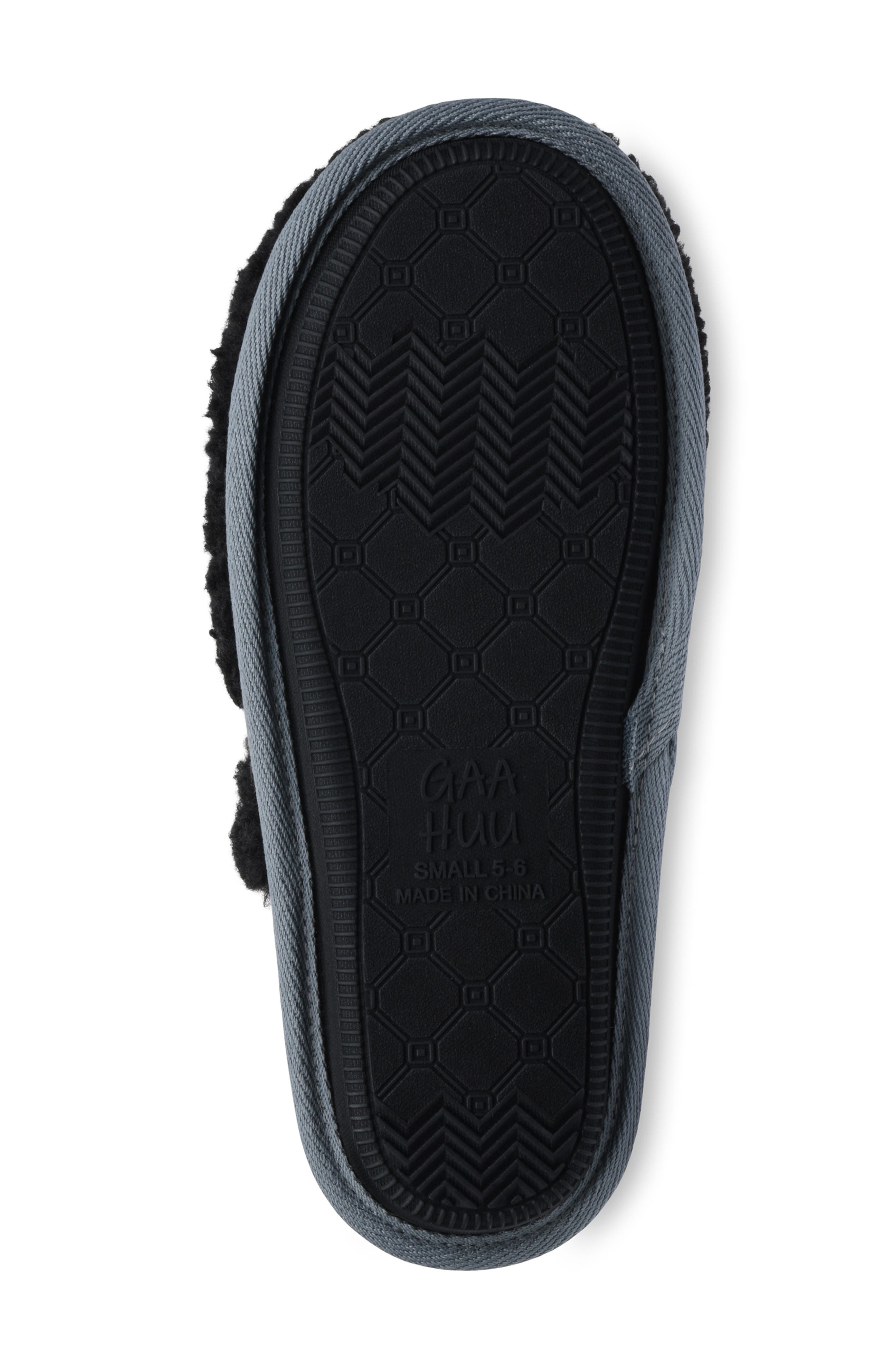 GAAHUU Faux Shearling Lined Slipper, Alternate, color, 