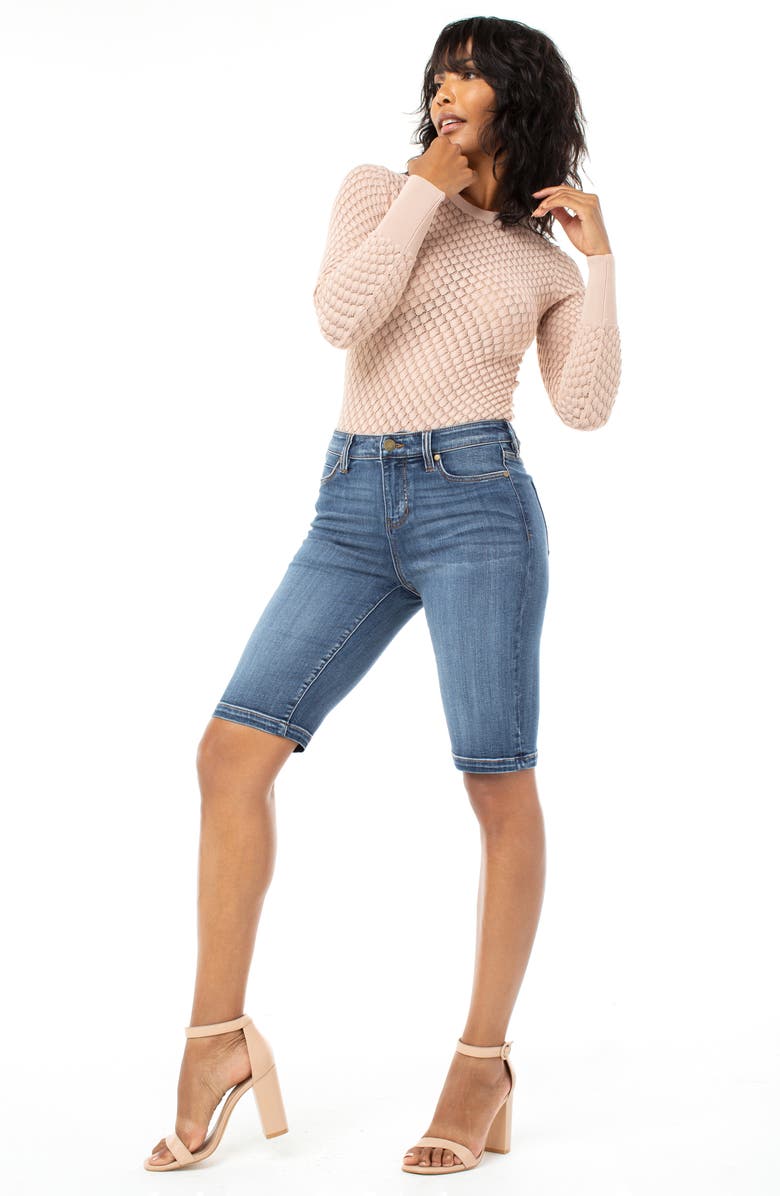 Liverpool Cruiser Denim Shorts, Alternate, color, 