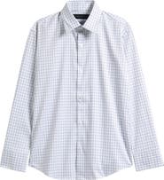 Andrew Marc Kids' Tattersall Check Stretch Dress Shirt