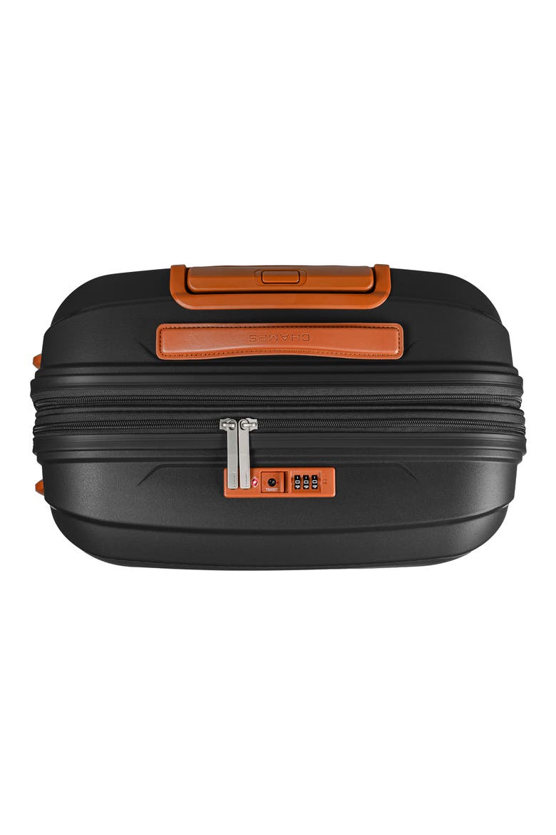 Aura 3-Piece Hardside Luggage Set, Alternate, color, BLACK