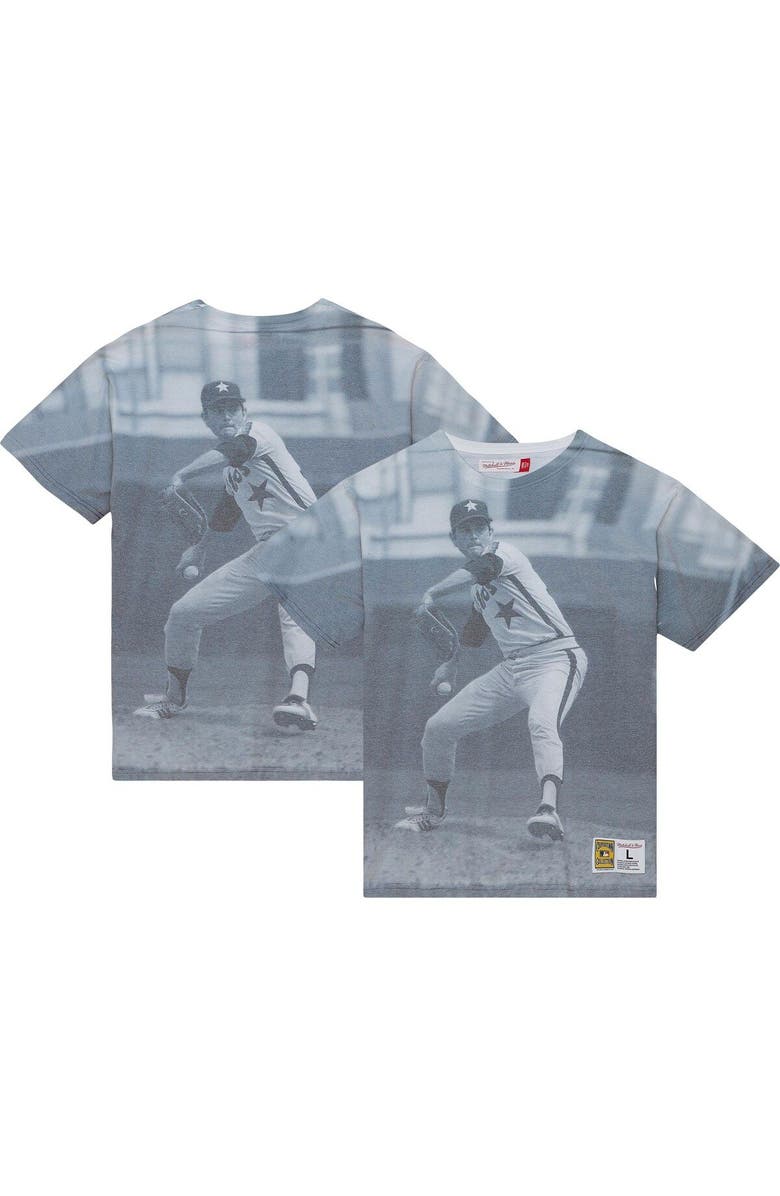 Mitchell & Ness Men's Mitchell & Ness Nolan Ryan Houston Astros Cooperstown Collection Highlight Sublimated Player Graphic T-Shirt, Main, color, White