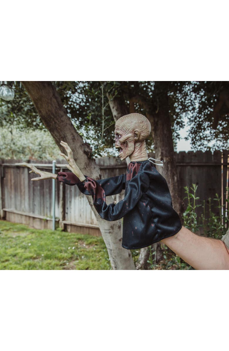Toynk Horror Reachers Zombie 13-Inch Boxing Puppet Toy | Toynk Exclusive, Alternate, color, Black