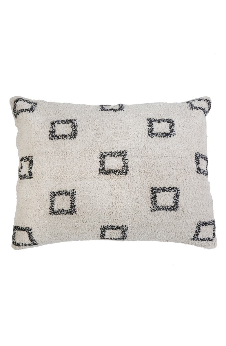 Pom Pom at Home Bowie Big Accent Pillow, Main, color, Ivory/ Grey