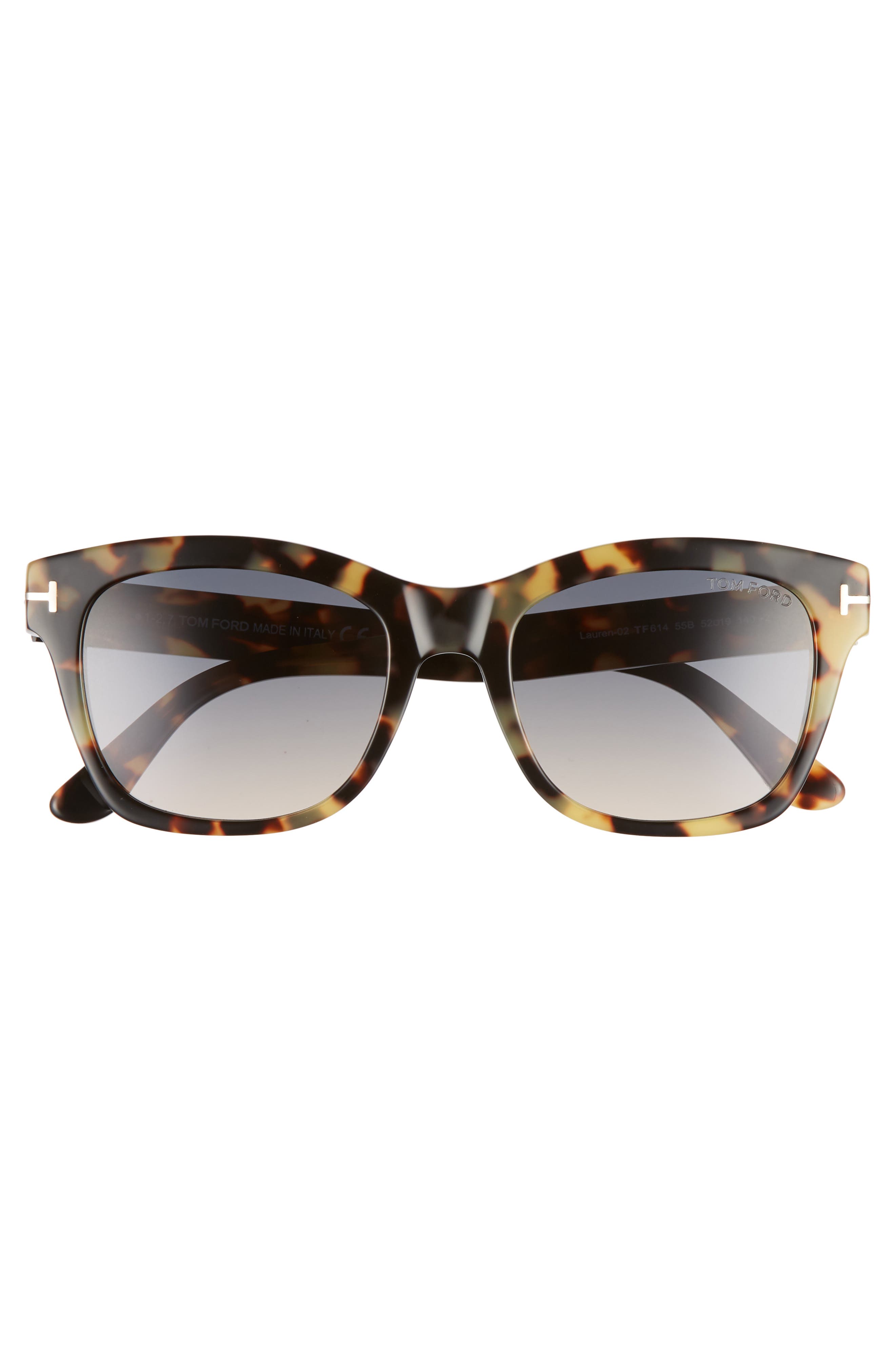 TOM FORD Lauren 52mm Sunglasses