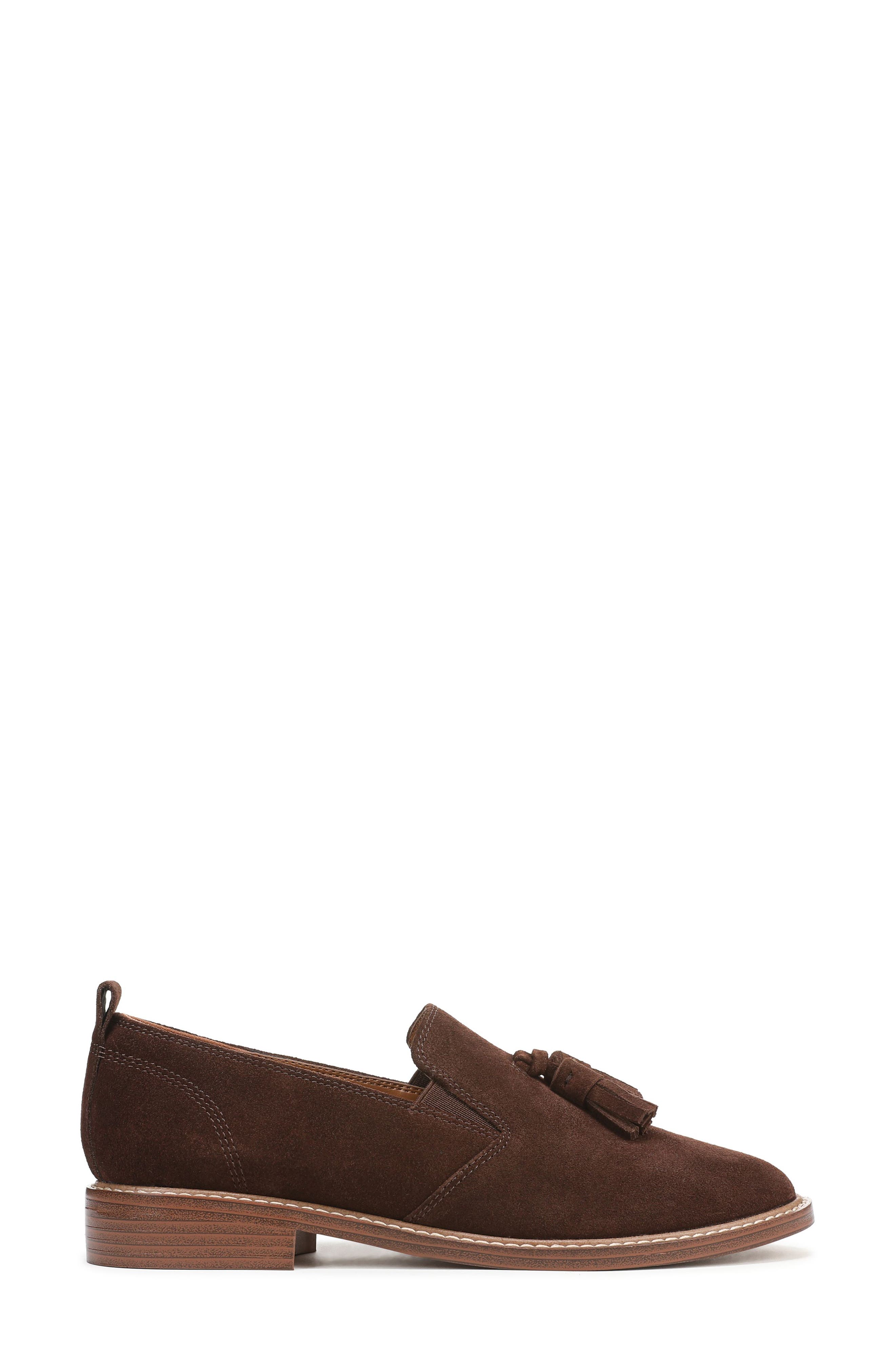 Annalee Tassel Flat, Alternate, color, CHOCOLATE BROWN