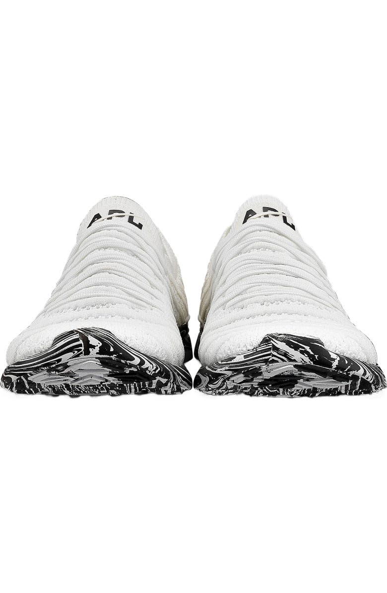 APL Men'S Techloom Wave Sneakers, Alternate, color, White / Black / Marble