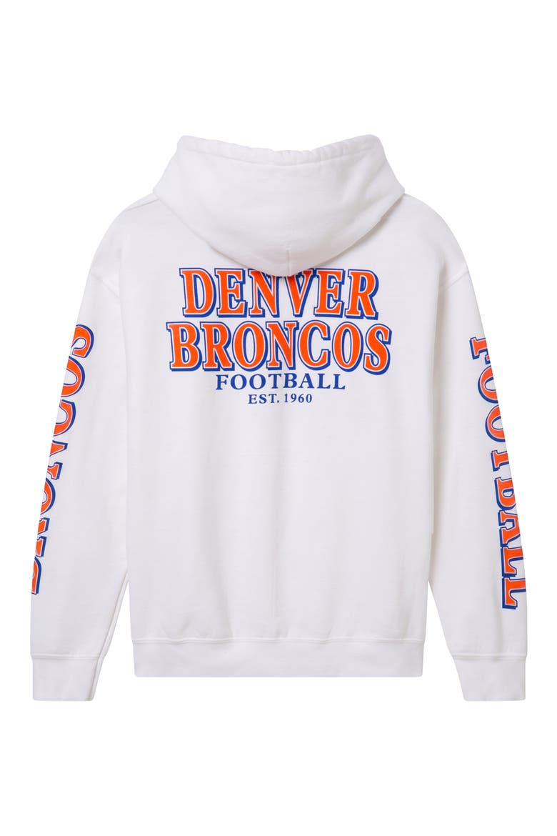 Denver Broncos Fandom Hoodie, Alternate, color, WHITE