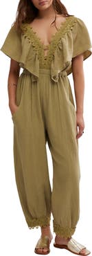 Free People Bali Rolling Dunes Jumpsuit