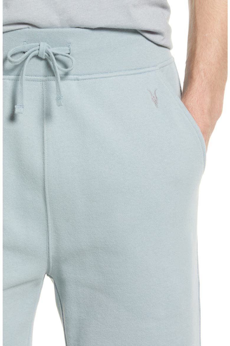 Raven Cotton Sweat Shorts, Alternate, color, VINTAGE GREEN