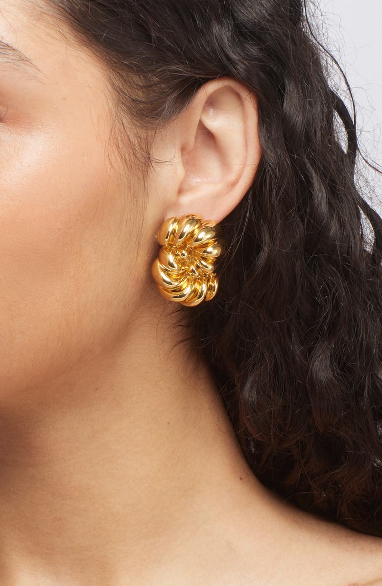 Julietta Loulou Stud Earrings, Alternate, color, Gold