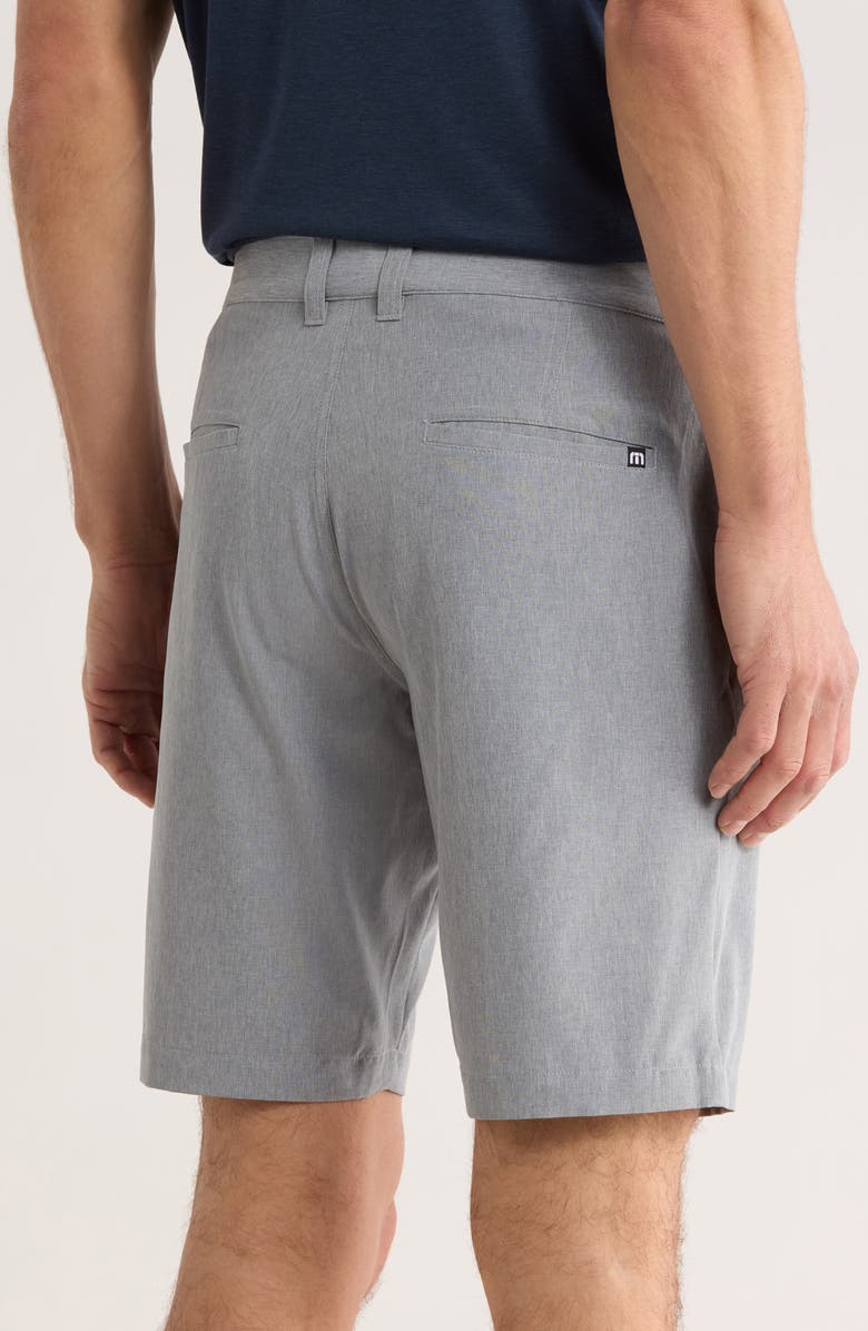 TravisMathew Pier Pleasure Shorts, Alternate, color, Heather Grey