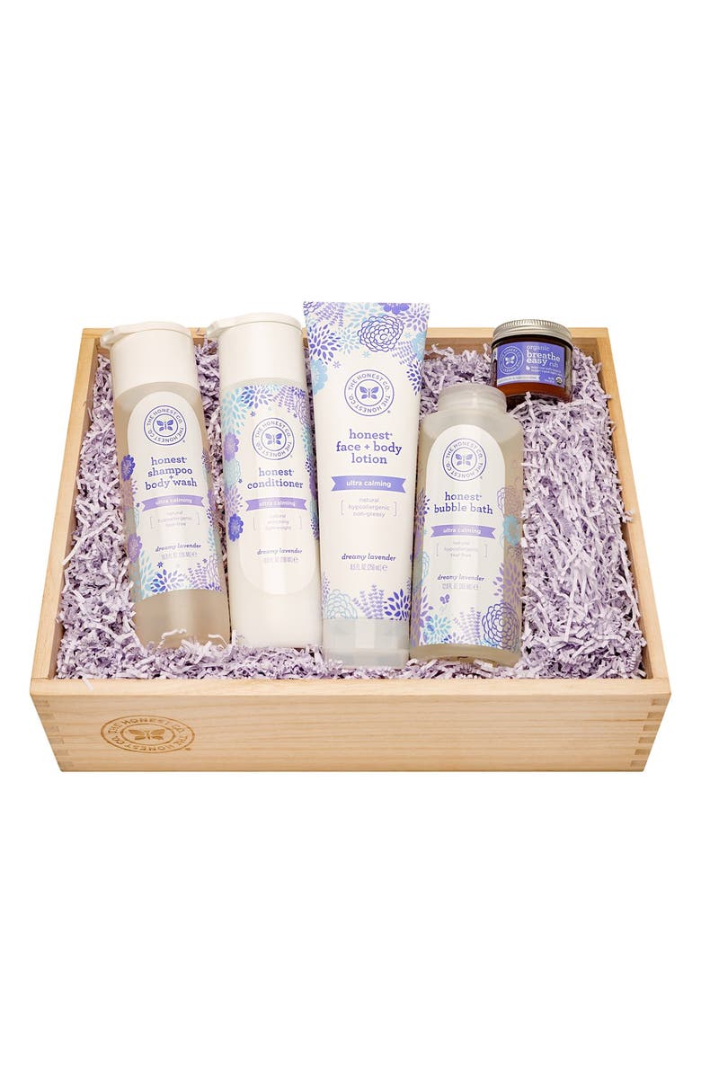 The Honest Company 'Dreamy Lavender' Bath Time Gift Set, Alternate, color,