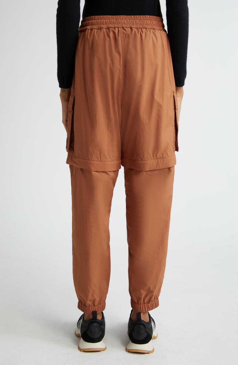 Moncler Grenoble Ripstop Zip-Off Cargo Pants, Alternate, color, 