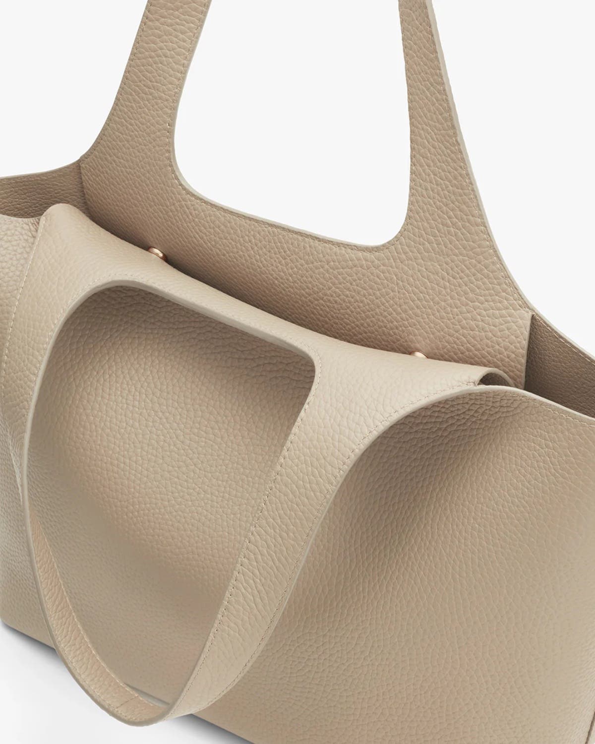 Cuyana System Tote 16-inch, Alternate, color, Stone