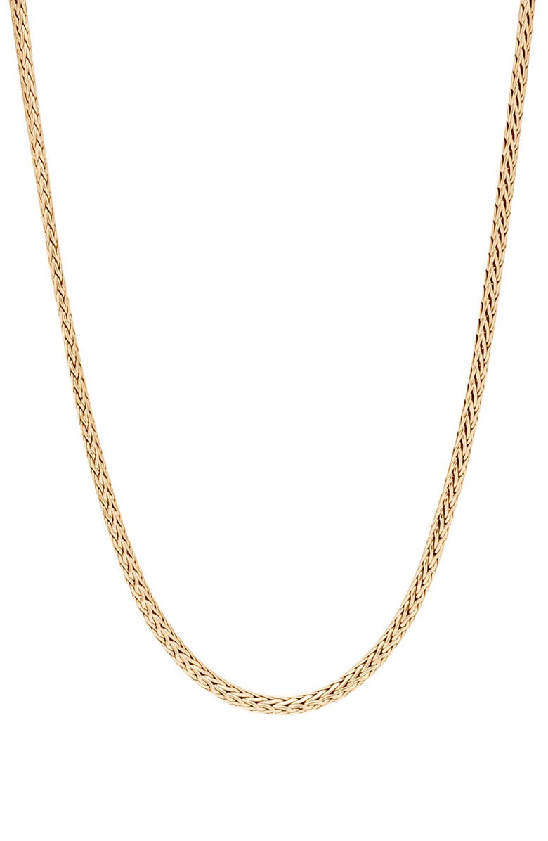 John Hardy Icon Necklace, Gold, 2.5mm, Main, color, 