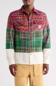 Billionaire Boys Club Plaid Cotton Button-Up Shirt