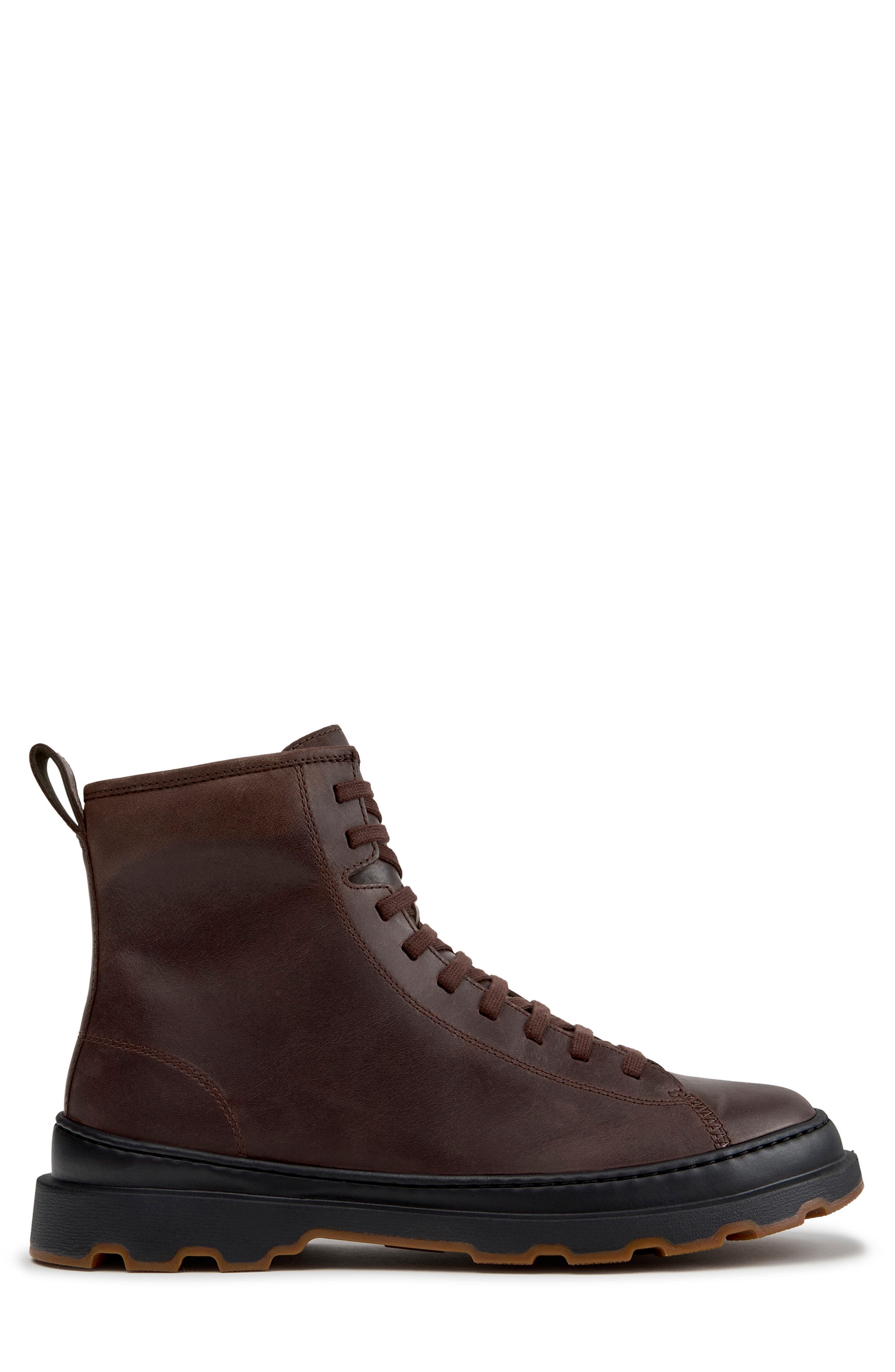 Brutus Lace-Up Boot, Alternate, color, DARK BROWN