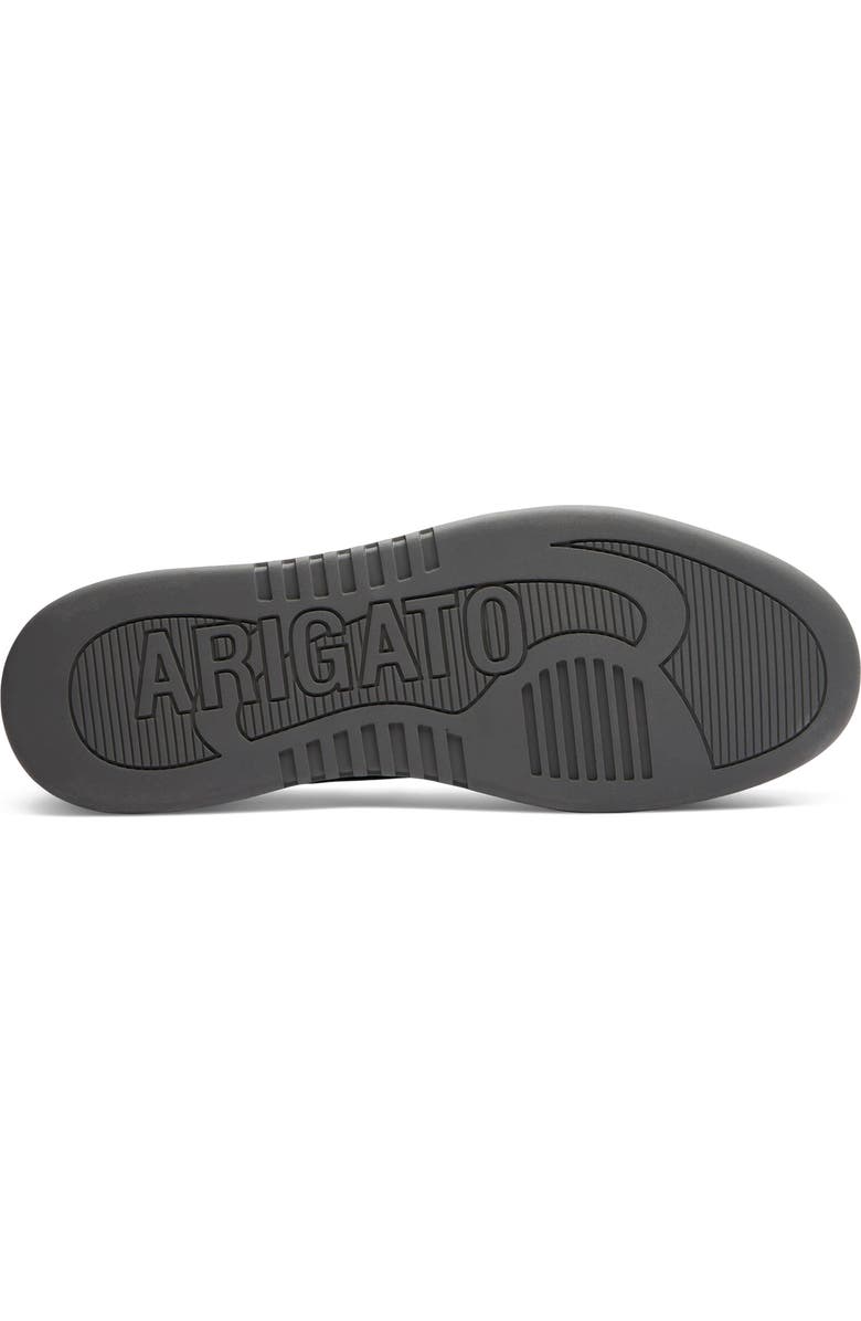 Axel Arigato Dice T-Toe Leather Sneaker, Alternate, color, Off Black/Off Black