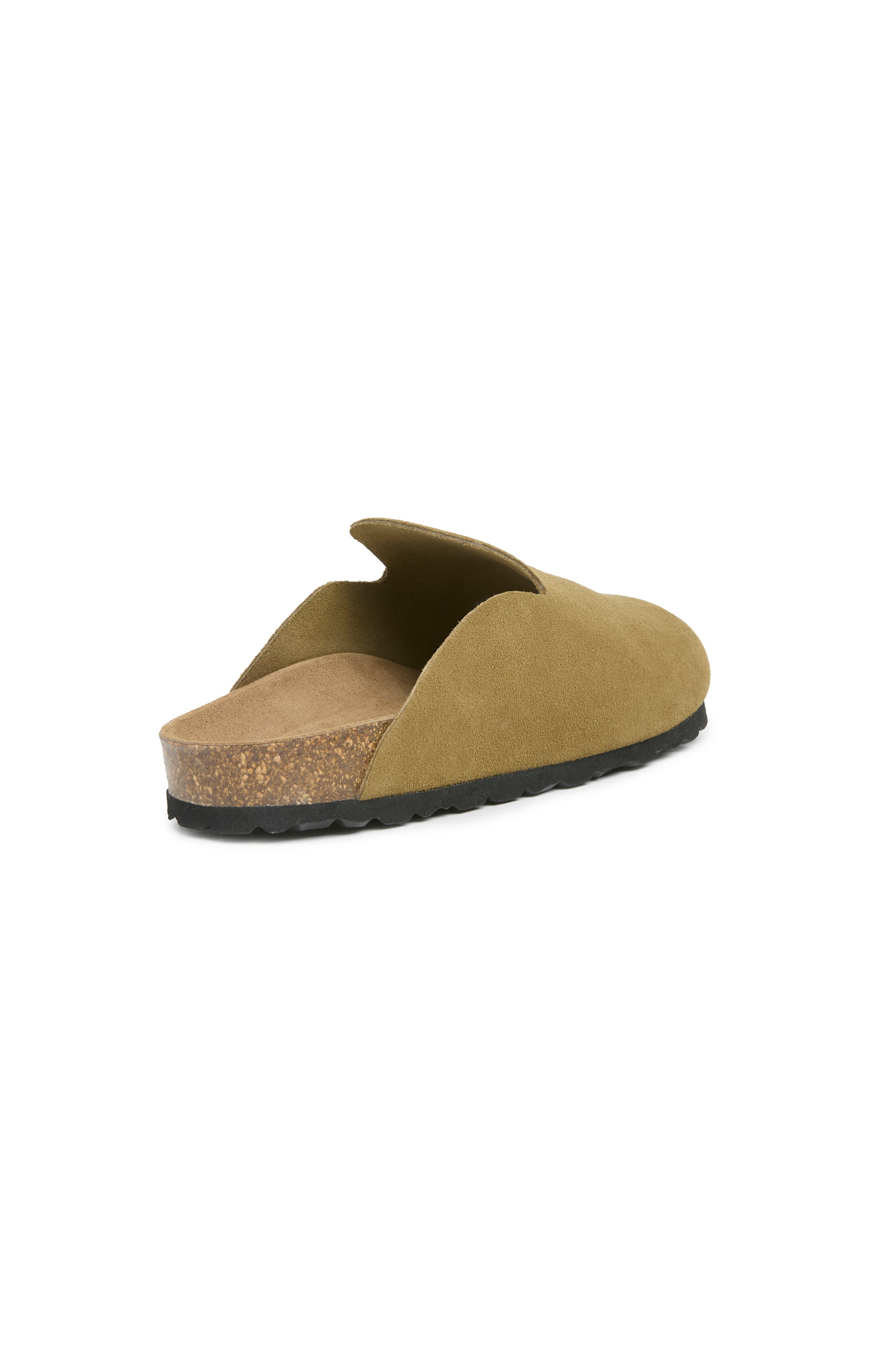 Celtic & Co. Contoured Slip-On Clog Mule Sandals, Alternate, color, Khaki