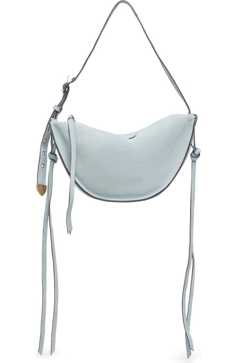 Dolce Vita Verona Leather Shoulder Bag, Main, color, Blue