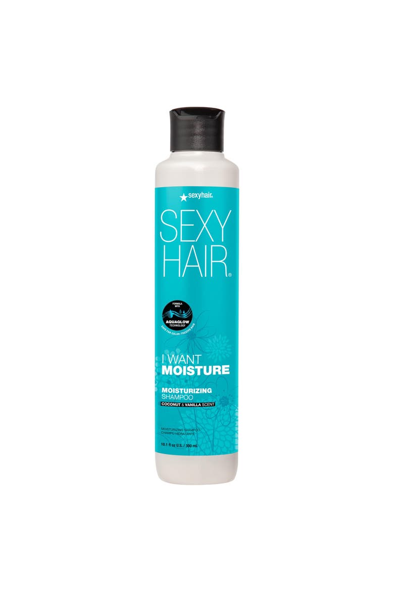 SexyHair I Want Moisture Moisturizing Shampoo 10.1 oz, Main, color, N/A