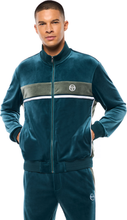 Sergio Tacchini Forato Velour Track Jacket