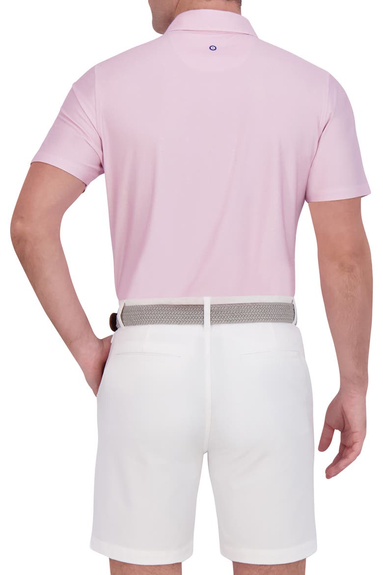 Collage Solid Stretch Tech Polo, Alternate, color, PINK