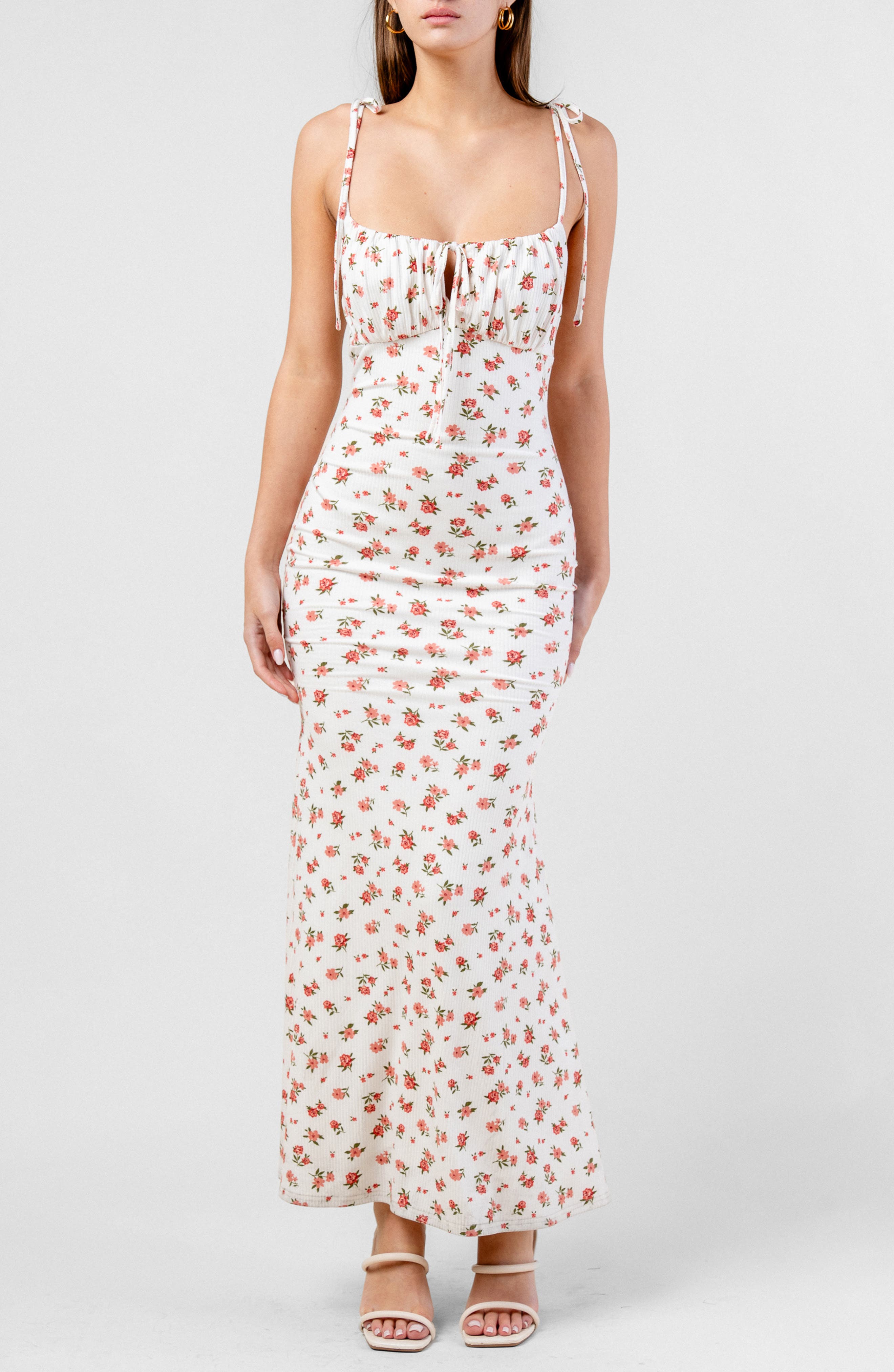 Beivy Rib Knit Body-Con Maxi Dress (Women) | Nordstromrack
