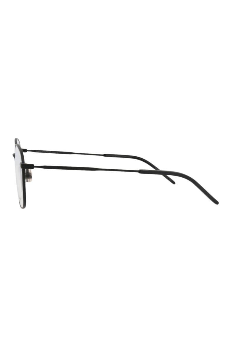 53mm Round Optical Frames, Alternate, color, BLACK BLACK TRANSPARENT