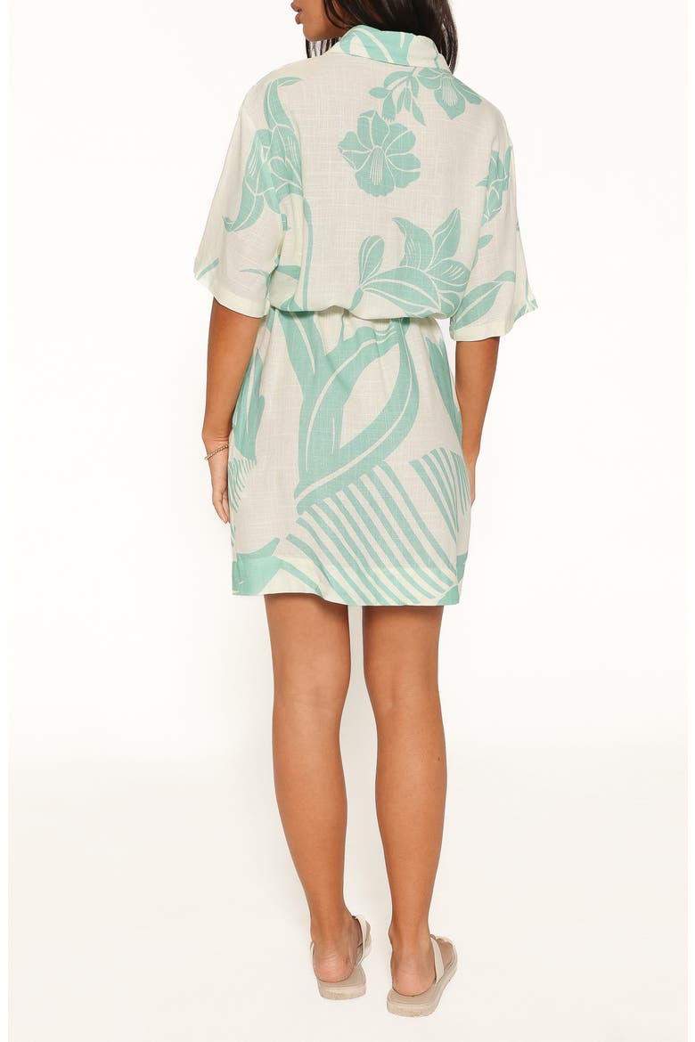 Karmon Minidress, Alternate, color, GREEN FLORAL
