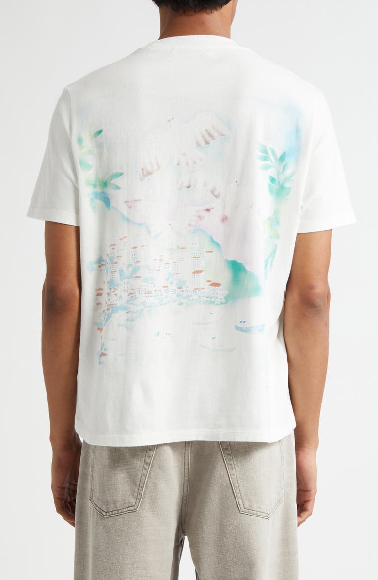 OUR LEGACY Sea View Box T-Shirt, Alternate, color, Sea View Print Legacy Jersey