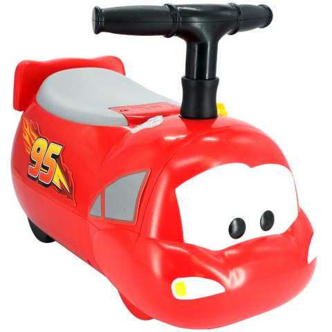 Lights & Sounds Zoom Ride-On Lightning McQueen Disney Cars Vehicle