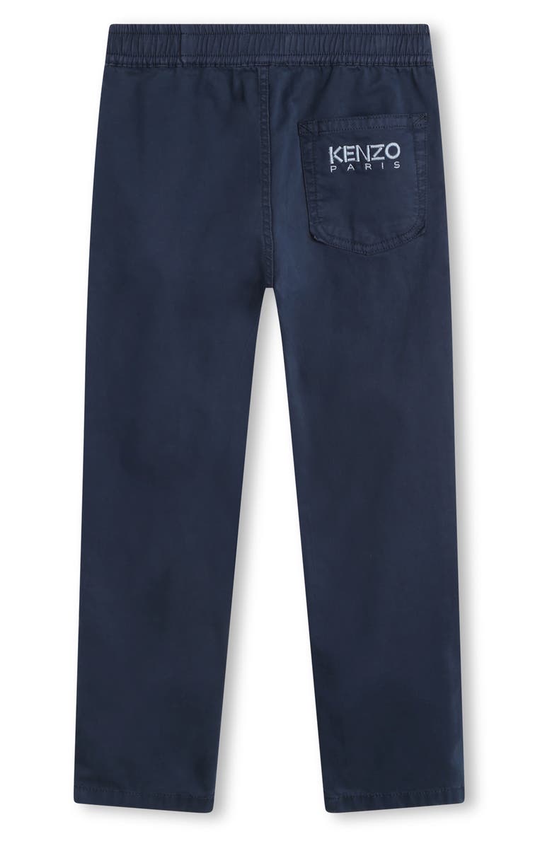 KENZO Kids' Stretch Twill Pants, Alternate, color, 