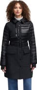 Pajar Opal Trench Coat with Quilted Accent