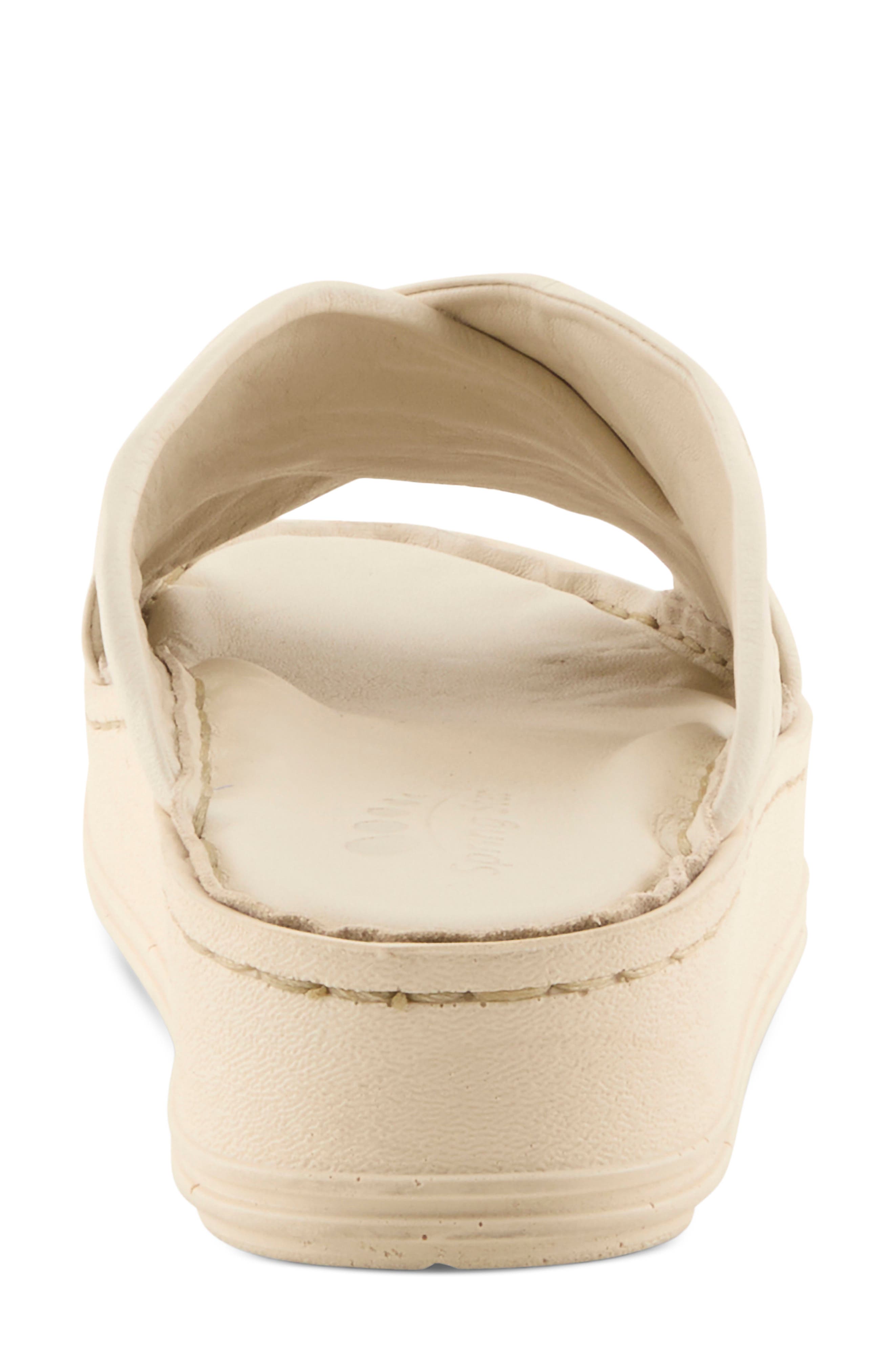 Majorelle Platform Sandal, Alternate, color, OFF WHITE