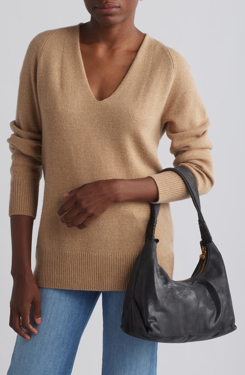 HOBO Astrid Leather Shoulder Bag, Alternate, color,