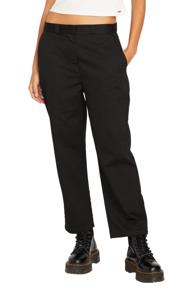 Volcom Lowstone Ankle Pants, Main, color, 