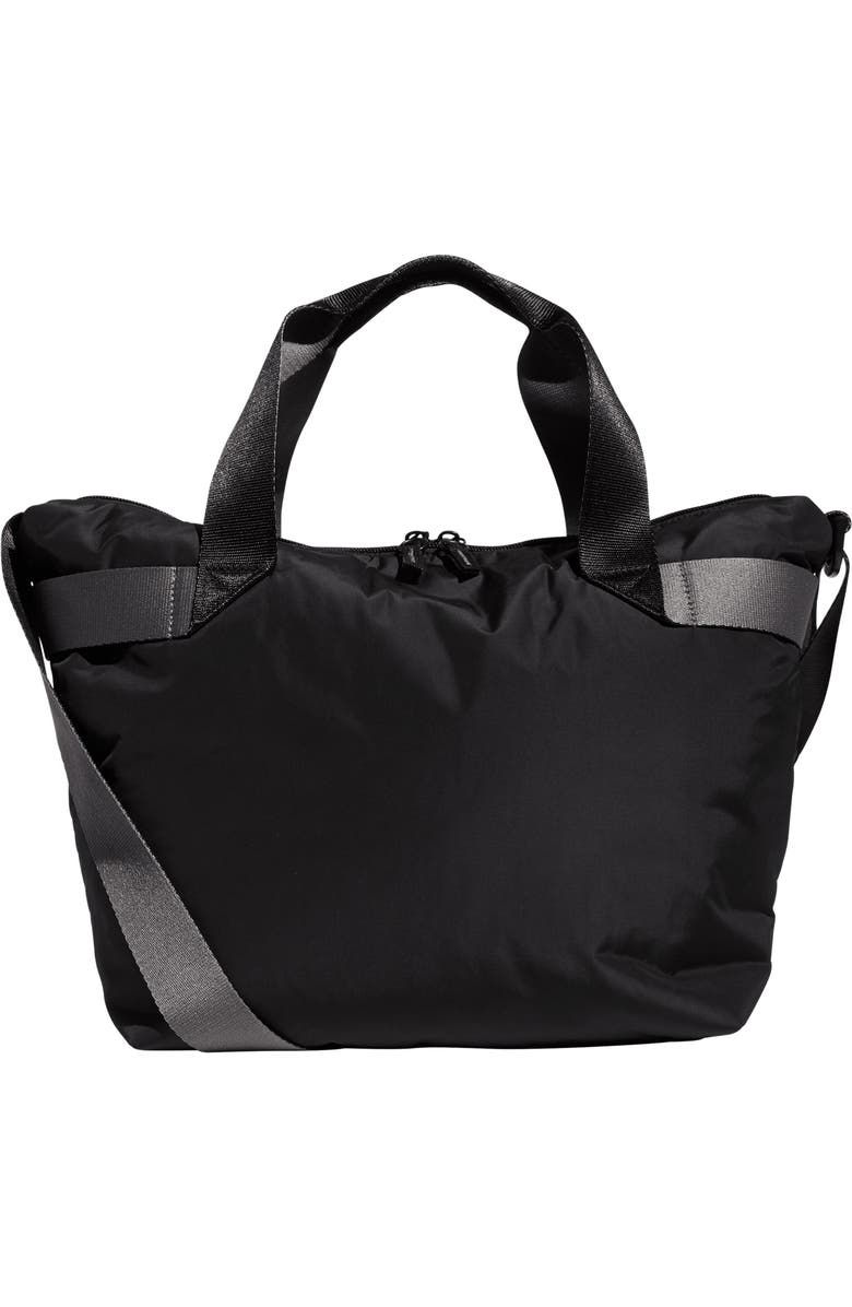 adidas Originals Recycled Polyester Puffer Shopper Tote Bag, Alternate, color,