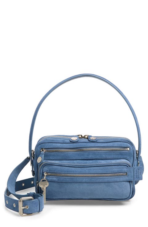 Camero Party Suede Shoulder Bag