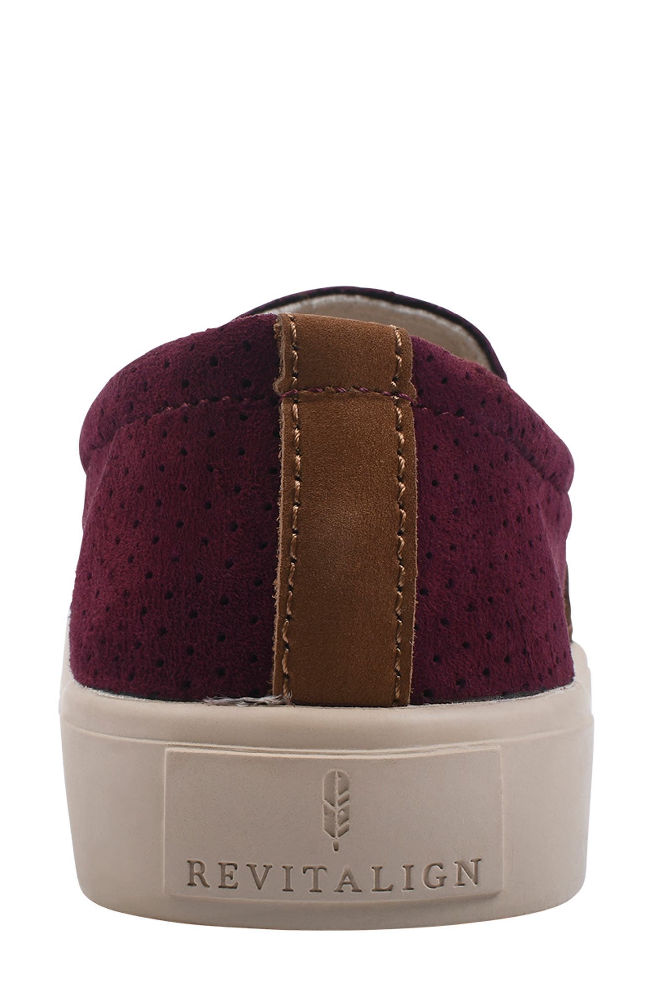 Boardwalk Slip-On Sneaker, Alternate, color, CRANBERRY