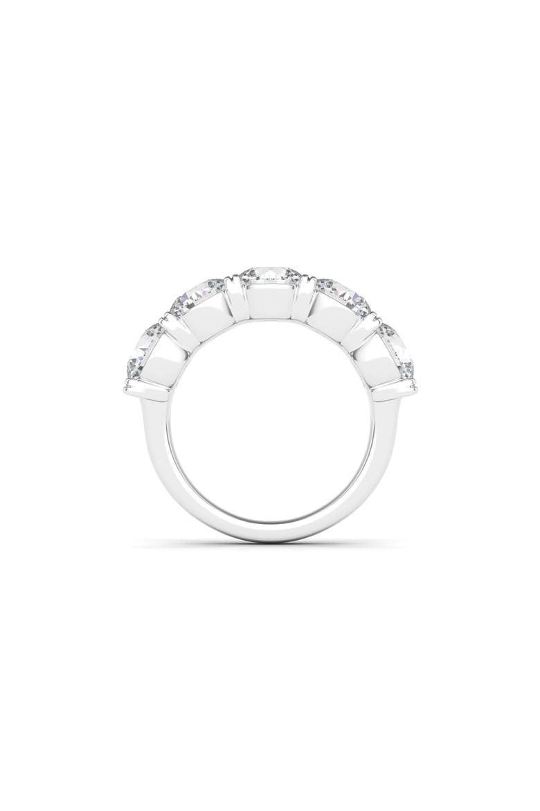 5-Stone Lab Created Diamond Anniversary Ring, Alternate, color, WHITE GOLD