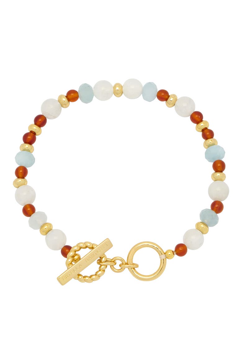 Beaded Bracelet, Main, color, RED MULTI