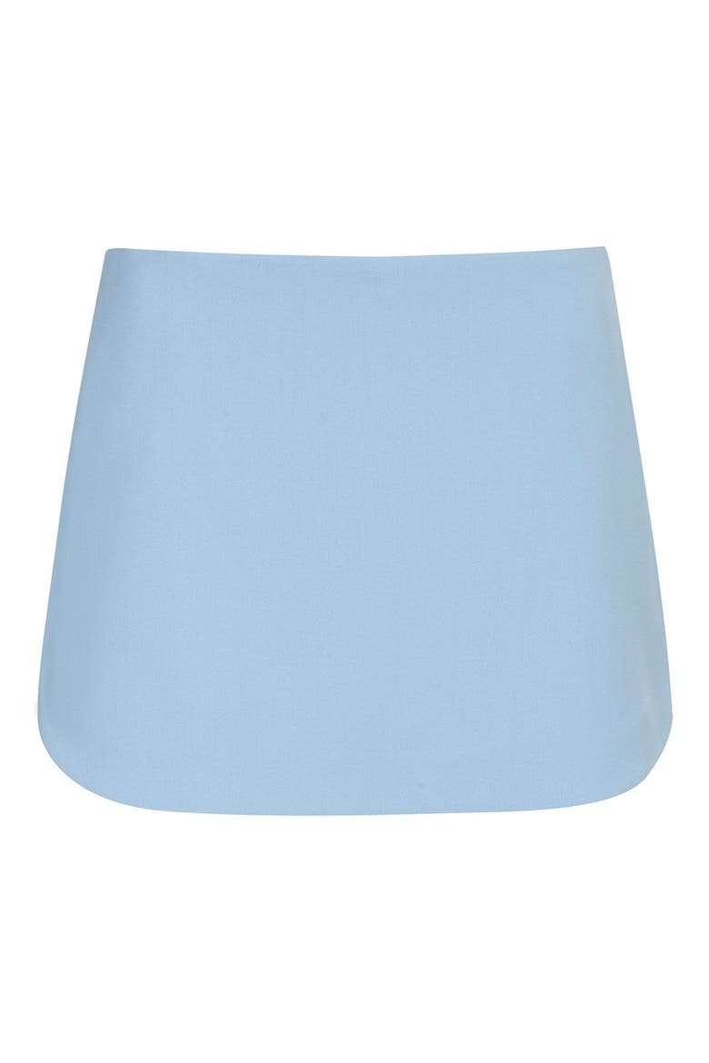 Tailored Overlay Skort, Alternate, color, BLUE